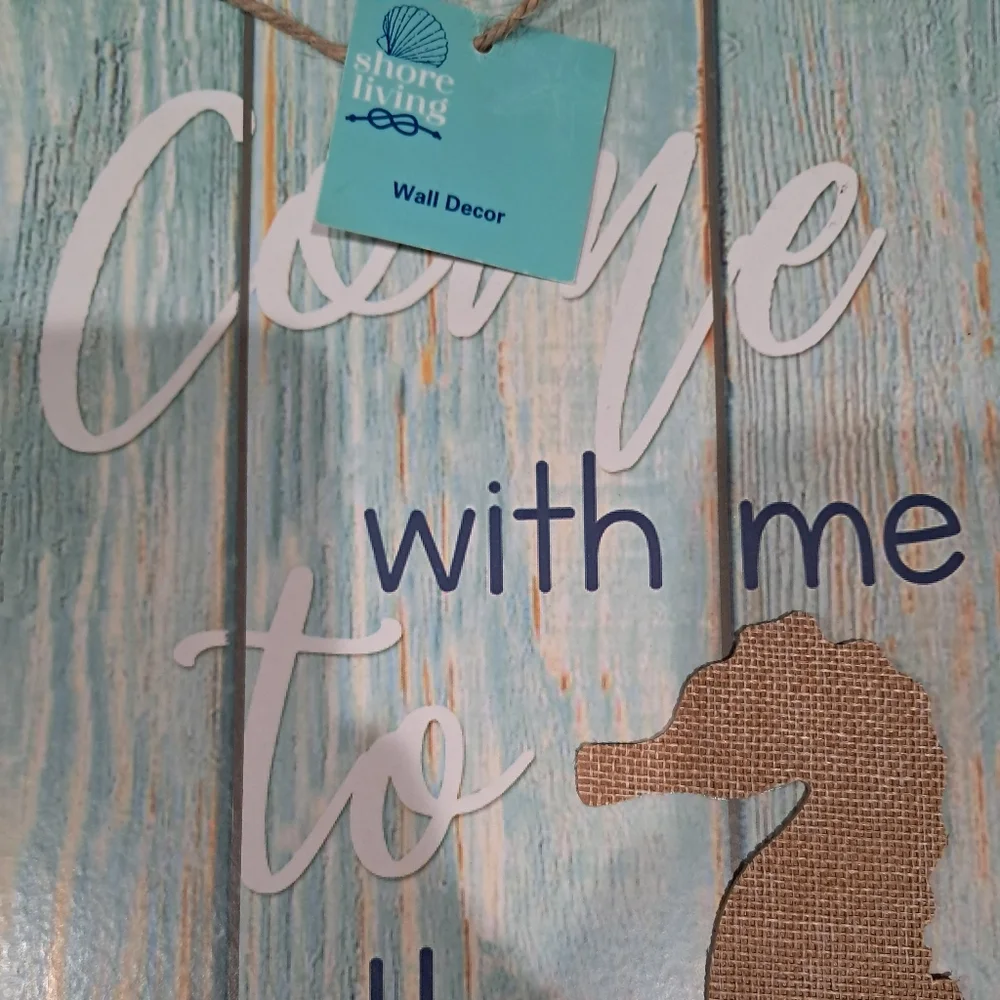 Nautical Blue and Tan Wall Decor